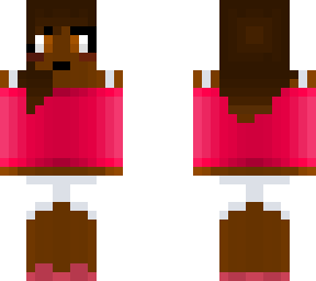 pink shirt girl