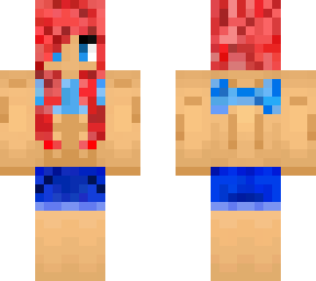 redhead beach girl