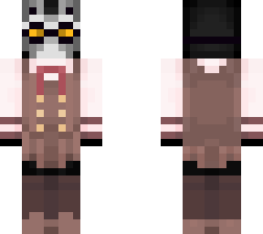 a weird make-believe animal mask (anime babe upgrade)