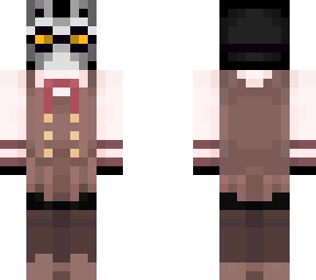 a weird make-believe animal mask (anime babe upgrade)