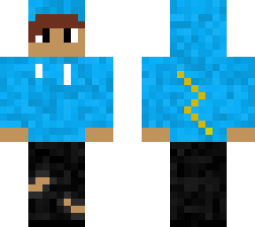 blue lightning jacket