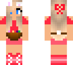 easter bunny girl
