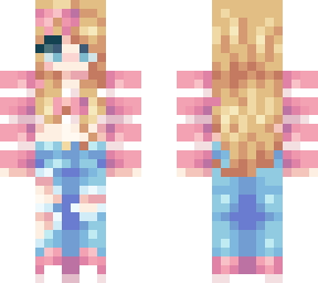 elf girl pink crop sweater
