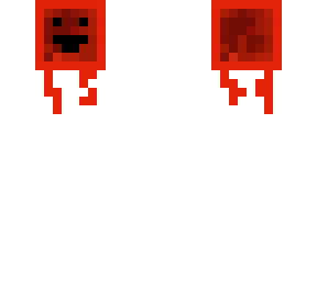 floating redstone head