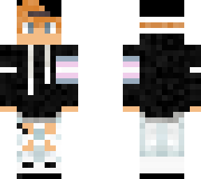 friend skin with trans flag