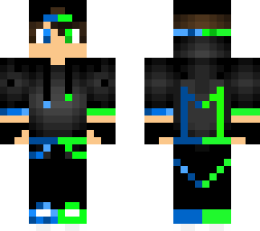 green and blue power