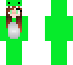 green baby shark girl