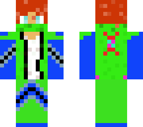 green/blue ninja