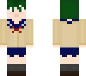 izuku in toga's outfit