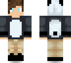 panda hoodie (male)