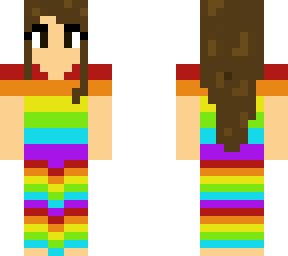 rainbow girl