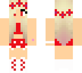red bikini girl