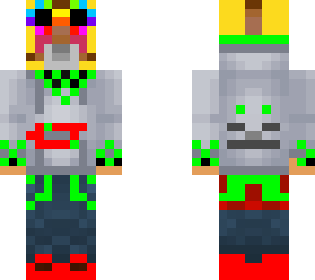 red's skin