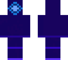 the blue man