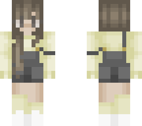 yellow overalls