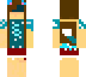 blindfolded fox girl