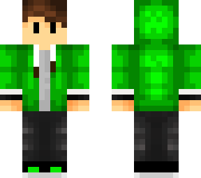 green hoodie not origonal