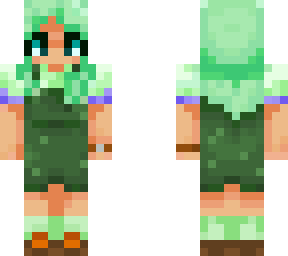 krystal evergreen -character from my game-