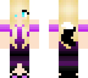 purple dress