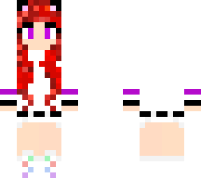 red haired wolf girl