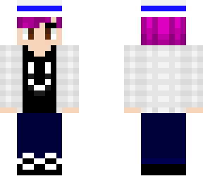 ryuseisenpaii with hat and purple hair