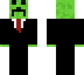 sad creeper in suit