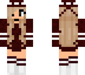 Sexy Red Girl | Minecraft Skin