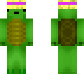 turlte with yellow top hat