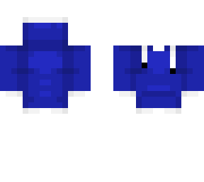 blue hoodie