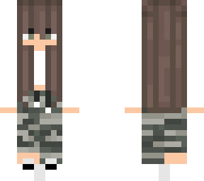 camo pants girl