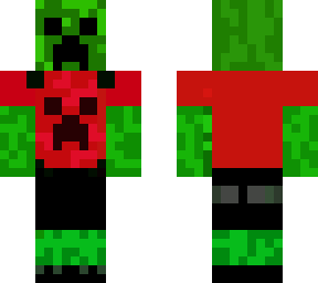 creeper with a shirt