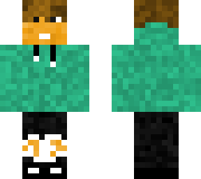 cyan hoodie skinnn