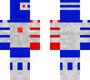 cyborg blue man