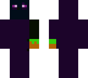 enderman w/ grass block