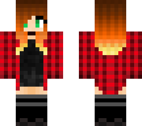 ginger flannel girl