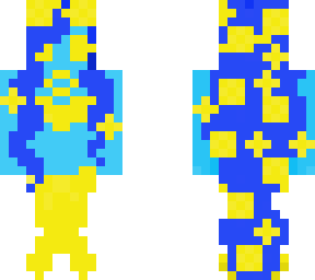 golden mermaid no shading -3 color contest-