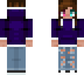 me as a minecraft character