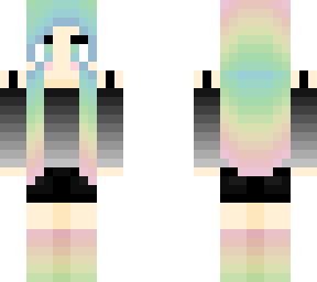 pastel rainbow/ holographic