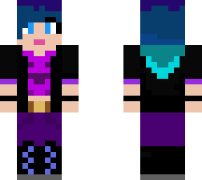 purple girl