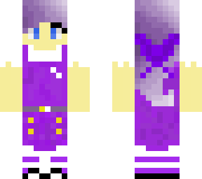 purple summer, school girl-summer pack skin 9