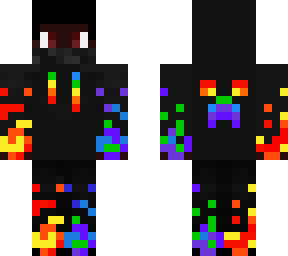 rainbow flame