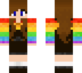 rainbow girl