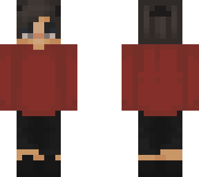 red sweater