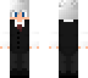 white hair boy edited