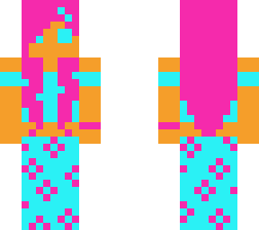 3 colour dress girl