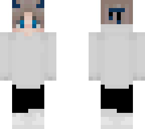 blue and white blonde