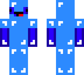 blue skeppy with overlaying skeppy diamond armour
