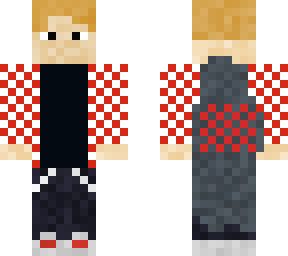 checker guy but with a cape