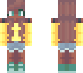 girl with brown hair