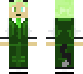 green tux neko